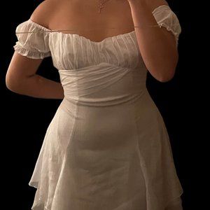 NWOT Selfie Leslie Little White Dress